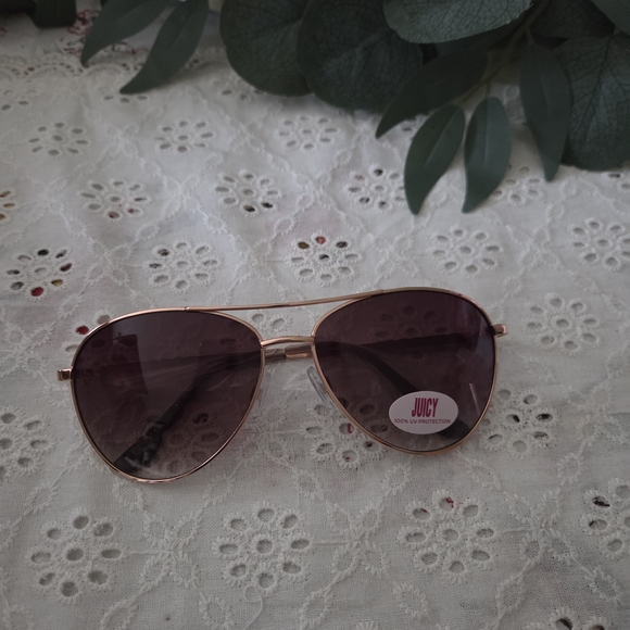 Juicy Couture Accessories - Juicy Couture Pink Frame Sunglasses
